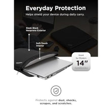 Load image into Gallery viewer, Lenovo ThinkPad 14-Inch Laptop Sleeve Slim Protective Notebook & Tablet Case Compatible with ThinkPad, MacBook Air & MacBook Pro Lightweight, Shock-Resistant, Black_8083