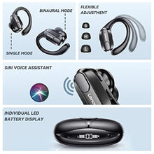 Load image into Gallery viewer, Lenovo XT80 Sports Wireless Earphone Headphones: Hi-Fi Stereo Sound, LED Power Display, Button Control & Mic Black_140