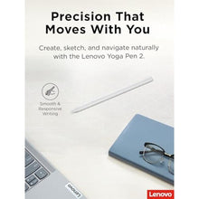Load image into Gallery viewer, Lenovo Yoga Pen 2 with Magnetic Pen Case, AES 3.0 Stylus with 8192 Pressure Levels, USB C Rechargeable, Tilt Detection, Multi Protocol Support for Lenovo Yoga 2 in 1 PCs, Seashell_1