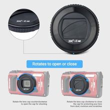 Load image into Gallery viewer, Lens Protector Cover for Olympus TG-7 TG-6 TG-5 TG-4 TG-3 TG-2 and TG-1 Camera, Rotating Lens Cap, Replaces Olympus LB-T01 Lens Barrier_339