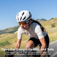 Load image into Gallery viewer, LEVN Open Ear Headphones, Running Headphones Bluetooth 5.3, 14H Battery Sweatproof & Water-Resistant, Wireless with Built-in Mic for Sport, Cycling, Workout, Gift, Black_2080