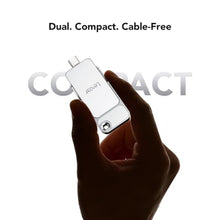 Load image into Gallery viewer, Lexar D70E 2TB Dual Drive External SSD, Up to 2000MB/s Read 1800MB/s Write, Silver_788