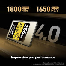 Load image into Gallery viewer, Lexar Gold Series Professional CFexpress Type-A Memory - 256GB, Card, Clear_278