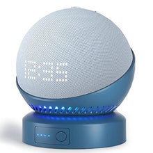 Load image into Gallery viewer, Liboer Battery Base for Echo d0t 5th Generation Portable Echo D0t 4th Generation and Homepod Mini Battery Stand Accessories Not Including DOT Speaker (Blue)_1
