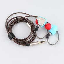 Load image into Gallery viewer, Linsoul 7Hz Salnotes Zero HiFi 10mm Dynamic Driver in-Ear Earphone IEM with Metal Composite Diaphragm Stainless Steel Faceplate Detachable 2Pin OFC Cable (Blue, Without Mic)_8229
