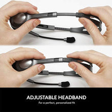 Load image into Gallery viewer, Logitech H111 Wired Headset Stereo Headphones - Black_5340