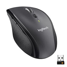 Load image into Gallery viewer, Logitech M705 Marathon Wireless Mouse, Gaming Mouse Wireless, 2.4 GHz USB-A Receiver, 5-Programmable Buttons, 3-Year Battery, PC, Mac, Laptop, Chromebook - Black_1