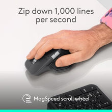 Load image into Gallery viewer, Logitech MX Master 4 for Business, Wireless Mouse with Quiet Clicks, 8K DPI, MagSpeed Scrolling, Logi Bolt Receiver, Bluetooth, Actions Ring, Haptics, USB-C Charging Graphite_1190