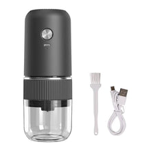 Load image into Gallery viewer, LONGMON Electric Pill Crusher,Electric Pill Grinder, Adjustable Coarse to Fine Grind, Portable Cordless Ceramic Grinder, Easy Clean & Washable, Black_1