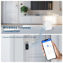 Load image into Gallery viewer, LOQRON G2 Gateway Smart Lock WiFi Gateway, Remote Control Bluetooth Lock, Compatible with TTLock App for Smart Door Locks and Key Lock Box, White_5979