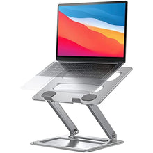 Load image into Gallery viewer, LORYERGO Adjustable Laptop Stand, Portable for 17.3inch Laptops, Holds Up to 17.6lbs, Ergonomic Posture & Heat Dissipation, Sliver_1