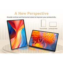 Load image into Gallery viewer, LOSC Portable Monitor for Laptop - 16" 1200P FHD Laptop Screen Extender 16:10 IPS Screen External Display with Stand Travel Monitor for PC Mac Phone Game Console, Black_329
