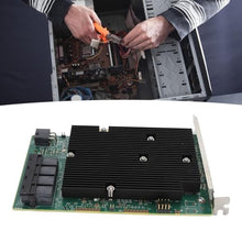 Load image into Gallery viewer, LSI SAS 9300 16I HBA Card, 12Gbps HBA RAID Controller Card with 16 SATA SAS Ports, for for Linux for VMware for Freebsd_203