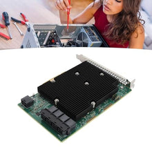 Load image into Gallery viewer, LSI SAS 9300 16I HBA Card, 12Gbps HBA RAID Controller Card with 16 SATA SAS Ports, for for Linux for VMware for Freebsd_204