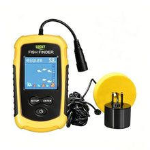Load image into Gallery viewer, LUCKY Kayak Portable Fish Depth Finder Water Handheld Fish Finder Sonar Castable Kayak Boat Fishfinder Transducer Fishing LCD Display FFC1108_1