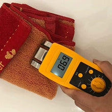 Load image into Gallery viewer, LUYILA Moisture Meter for Leather Products, Digital Water Leak Tester with 3-Section Metal Sensing Probe,Moisture Instrument with Backlit LCD Display_532