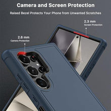 Load image into Gallery viewer, M MYBAT Pro Maverick Series for Samsung Galaxy S24 Ultra Case with Belt Clip Holster, 6.8 inch, Heavy Duty Military Grade Drop Protective Case with 360 Rotating Stand (No Screen Protector) Blue_7615