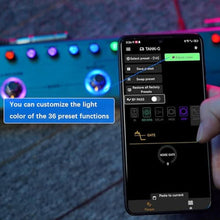 Load image into Gallery viewer, M-VAVE TANK-G Multi-effects Guitar Pedal, 36 Presets, Rechargeable Battery, Delay, Reverb, Modulation, Preamp, Darkgreen, GreenTankG_1199