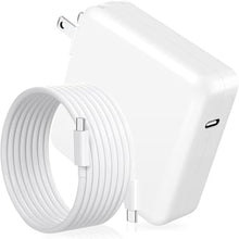 Load image into Gallery viewer, Mac Book Pro Charger - 118W USB C Fast Charger Power Adapter Compatible with MacBook Pro & MacBook Air 13, 14, 15, 16 inch, M1 M2 M3 M4 M5, New ipad Pro and All USB C Device, 6.6ft Charge Cable, White_1