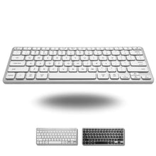 Load image into Gallery viewer, Macally Wireless Bluetooth Keyboard for Mac - Premium Multi Device Connectivity - Compatible Apple Keyboard for MacBook Pro/Air, iMac, Mac mini, iPad, Laptop, and PC, Silver_1