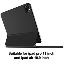 Load image into Gallery viewer, Magic Keyboard for iPad Pro 11, iPad Air 5th/4th generation(2022, 2020) 10.9'' - Ultra Slim, Backlit, Trackpad - iPad Pro 11 inch Case with Keyboard (4th, 3rd, 2nd, 1st generation - 2022~2018), Gray, MagiciPadProiPadAirGray_1150