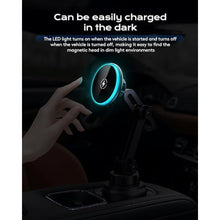 Load image into Gallery viewer, Magnetic Cup Phone Holder Car Wireless Charger for MagSafe, 15W Fast Charging Car Mount Stand for iPhone 16 Pro Max/15/14/13/12, Cupholder Expander, LED Light Ring, Strong N52 Magnets, Black_42
