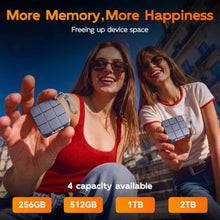 Load image into Gallery viewer, MAIWO Portable SSD 256GB External Solid State Drive, USB 3.2 GEN 2 1050MB/s, Grey_52