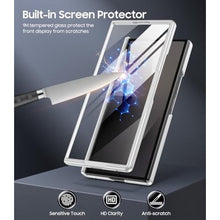 Load image into Gallery viewer, MAKAVO for Samsung Galaxy Z Fold 7 Case, Built-in Outer Screen Protector, Hinge Protection, Fold7 Slim Thin Full Body Hard Shockproof Phone Cover, Silver_4364