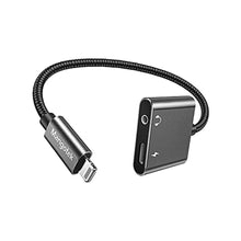 Load image into Gallery viewer, Mangotek iPhone Headphone Adapter, iPhone Aux and Charger Adapter,Apple Lightning to 3.5 mm Headphone Jack Adapter, Dongle for iPhone 14/13/12/11 Pro Max/Pro/Plus/Mini/XR/XS/8/7 Plus_1