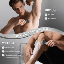 Load image into Gallery viewer, Manscape Ball Trimmer for Men,Body& Pubic Hair Trimmer and Groin Hair Shaver for Women & Men Pubic Hair, Private Area, Legs, Eyebrow,Face, Nose, Eyebrow, Body Hair Removal IPX5 Waterproof LED Display_23
