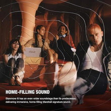 Load image into Gallery viewer, Marshall Stanmore III Bluetooth Home Speaker - Loud Stereo Sound with Bass and Treble Controls | Plug-in Powered | Record Player Compatible | RCA and 3.5mm Aux Inputs - Cream_77