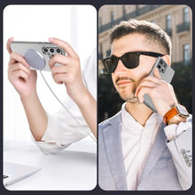 Load image into Gallery viewer, MATEPROX Magnetic Design for Samsung Galaxy S24 Ultra Case, Stylish Slim an-ti Yellow Translucent Matte Shockproof Protective Cover for S 24 Ultra 6.8'' 2024-Black, MatteBlack_7405
