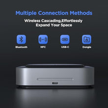 Load image into Gallery viewer, MAXHUB BM35 Wireless Bluetooth Microphone Conference Speakerphone, 360 Omnidirectional Sound Pickup 20ft Radius 8-Array Microphones, AI Noise Reduction NFC Wireless Quick Connection, 15H Talk Time_1522