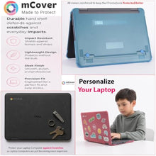 Load image into Gallery viewer, mCover Case Compatible for 2019~2022 11.6" Dell Chromebook 3100/3110 2-in-1 Education Series(with 360 Hinge) Laptop ONLY (NOT Fitting Any Other Dell Models) - Pink_1109
