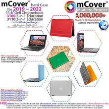 Load image into Gallery viewer, mCover Case Compatible for 2019~2022 11.6" Dell Chromebook 3100/3110 2-in-1 Education Series(with 360 Hinge) Laptop ONLY (NOT Fitting Any Other Dell Models) - Pink_1110