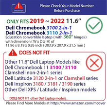 Load image into Gallery viewer, mCover Case Compatible for 2019~2022 11.6" Dell Chromebook 3100/3110 2-in-1 Education Series(with 360 Hinge) Laptop ONLY (NOT Fitting Any Other Dell Models) - Pink_1112
