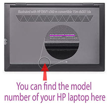 Load image into Gallery viewer, mCover Case Compatible for 2020~2022 15.6" HP Envy x360 15-EExxxx (AMD CPU) / 15-ED (Intel CPU) Series Laptop ONLY (NOT Fitting Any Other HP Models) - Aqua_1121
