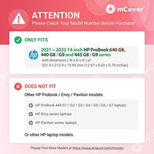 Load image into Gallery viewer, mCover Case Compatible for 20212022 14" HP ProBook 440 G8 / G9 and 445 G8 / G9 Series Notebook PC Only (NOT Fitting Other HP Models) - Clear_1734