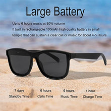 Load image into Gallery viewer, Meagtlva Smart Glasses for Men - Bluetooth Sunglasses with Voice Assistant, Sunlens_134