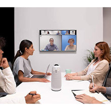 Load image into Gallery viewer, Meeting Owl Pro - 360-Degree, 1080p HD Smart Video Conference Camera, Microphone, and Speaker (Automatic Speaker Focus & Smart Zooming and Noise Equalizing), White_874