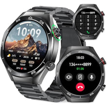 Load image into Gallery viewer, Men's Smart Watch 1.52" HD Touch Screen Sports Fitness Tracker with Bluetooth Calls IP67 Waterproof Smartwatch for Men 24/7 Heart Rate/Blood Pressure/Sleep Monitor, Support for Android iOS (Black)_1