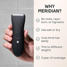Load image into Gallery viewer, MERIDIAN The Trimmer Original | Body Hair Trimmer for Men & Women | Onyx_728