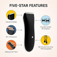 Load image into Gallery viewer, MERIDIAN The Trimmer Original | Body Hair Trimmer for Men & Women | Onyx_729