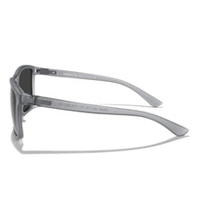 Load image into Gallery viewer, MERRY'S Rectangular Polarized Sports Sunglasses for Men Women Cycling Driving Fishing UV400 Protection S8225, TraGrayFrameGrayMetalBlackLens_3263