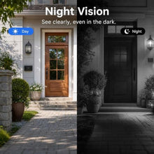 Load image into Gallery viewer, MeshSear Doorbell Camera Wireless, 1080P Battery-Powered Video Doorbell., Black_680