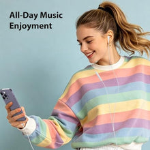 Load image into Gallery viewer, MFi Certified Wired Headphones for iPhone Earbuds with Lightning Connector, White_124