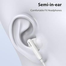 Load image into Gallery viewer, MFi Certified Wired Headphones for iPhone Earbuds with Lightning Connector, White_127