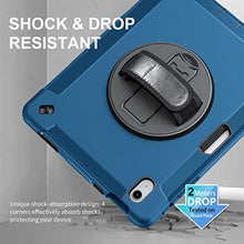 Load image into Gallery viewer, Miesherk Case Compatible with iPad 10th Generation with Pencil Holder, Military Grade Heavy Duty Shockproof Cover for iPad 10th Gen 10.9 Inch with Stand, Blue_531