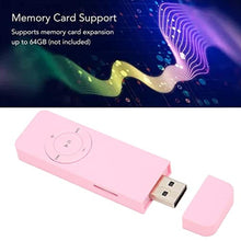 Load image into Gallery viewer, Mini MP3 Player for Kids, HiFi Lossless Music Player MP3 Support up to 64GB, Music Player for Students Running Travel (Pinks)_1130