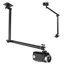 Load image into Gallery viewer, Mippko Articulating Camera Wall Mount with 1/4"-20 Threaded Compatible with DSLR/Security/Webcam/Action/LED Light/CCTV POV Camcorder Cameras,Adjustable Aluminium Alloy Arm Metal Base_3419